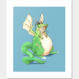 Fat Fairy Dragon Posters and Art